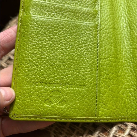 Like New! Mackenzie-Childs Courtly Check Bi-fold Wallet-Hard to Find! - Picture 4 of 4